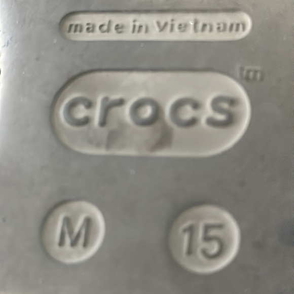 CROCS Yukon Vista Clog Sz 15 Men’s flexible faux leather Velcro strap Tan Brown - Picture 11 of 16